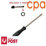 Tuning screwdriver set of 4 -pacman, D, Double D, 7 spline