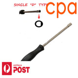 Tuning screwdriver set of 4 -pacman, D, Double D, 7 spline