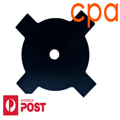 Brush Cutter Blade 4T 25.4mm Centre Hole 255mm Diameter