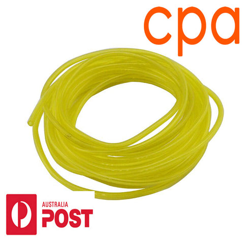 Fuel Line Hose 5m. (16Ft) Roll-  Size: 2mm ID x 3.5mm OD for Chainsaw, Mower, Small Engines
