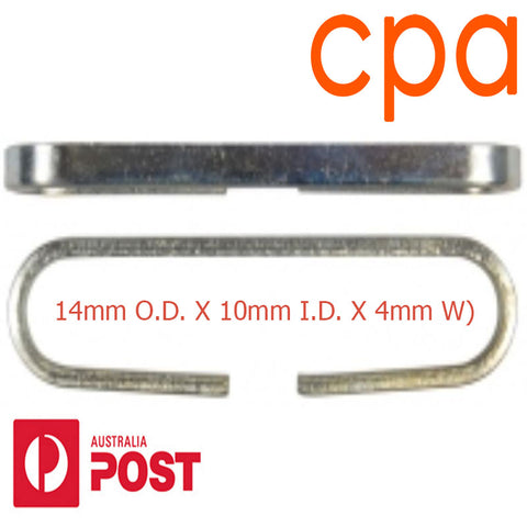 Chainsaw Bar Spacer Adapter (1)- 14mm O.D. X 10mm I.D. X 4mm W